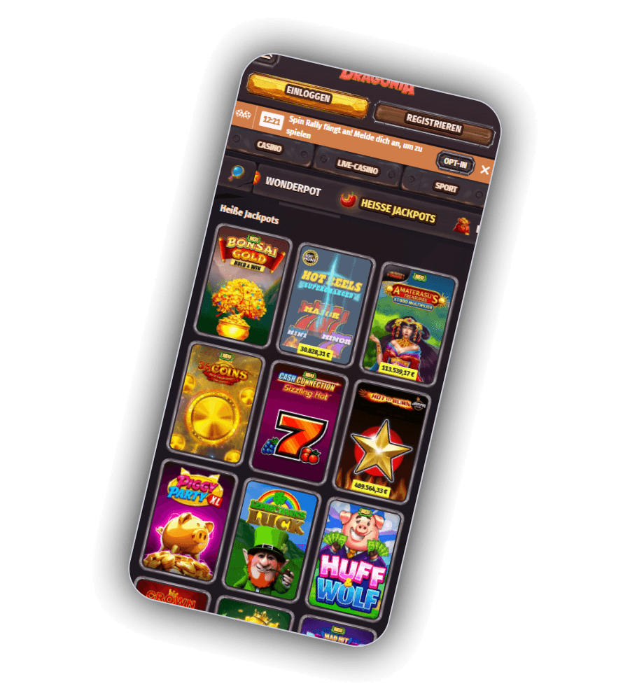 Dragonia Casino-Spiele
